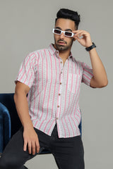 Cotton Printed Half Sleeve Shirt