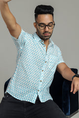 Cotton Printed Half Sleeve Shirt