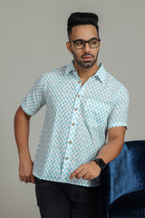 Cotton Printed Half Sleeve Shirt