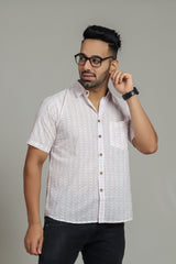 Cotton Printed Half Sleeve Shirt
