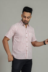 Cotton Printed Half Sleeve Shirt