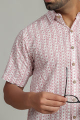 Cotton Printed Half Sleeve Shirt