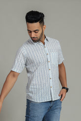 Cotton Printed Half Sleeve Shirt