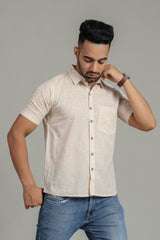 Cotton Printed Half Sleeve Shirt