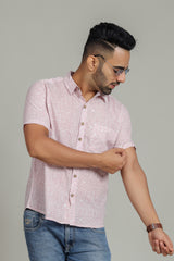 Cotton Printed Half Sleeve Shirt