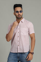 Cotton Printed Half Sleeve Shirt