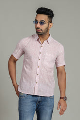 Cotton Printed Half Sleeve Shirt