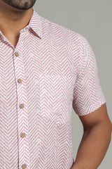 Cotton Printed Half Sleeve Shirt