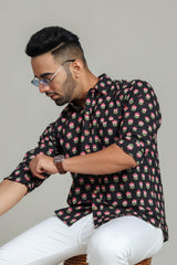 Cotton Printed Full Sleeve Shirt