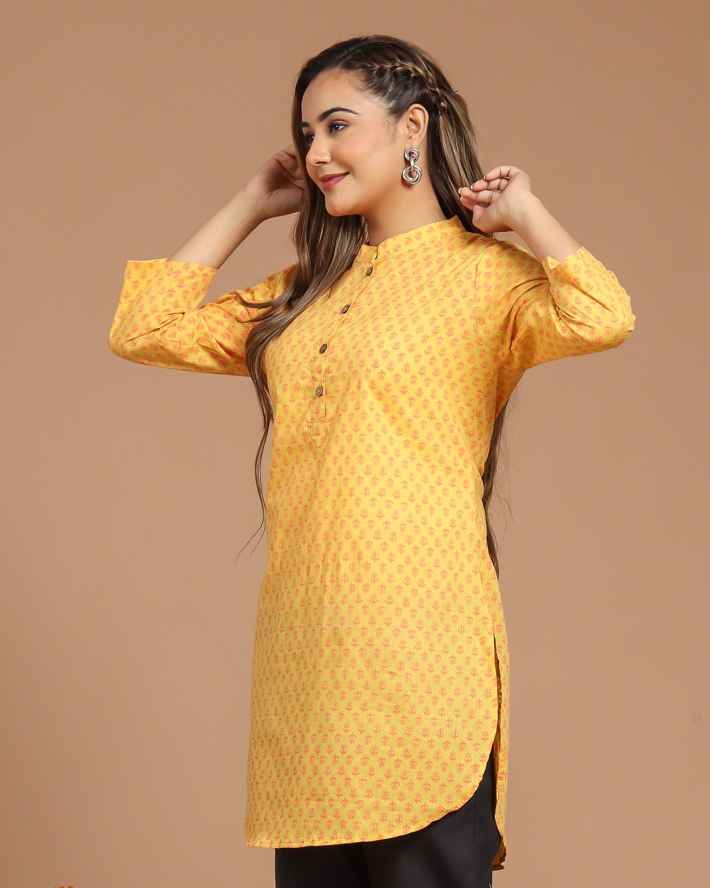 Block Printed Cotton Tunic