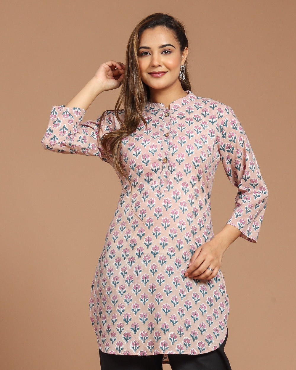 Block Printed Cotton Tunic