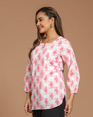 Printed Short Kurti