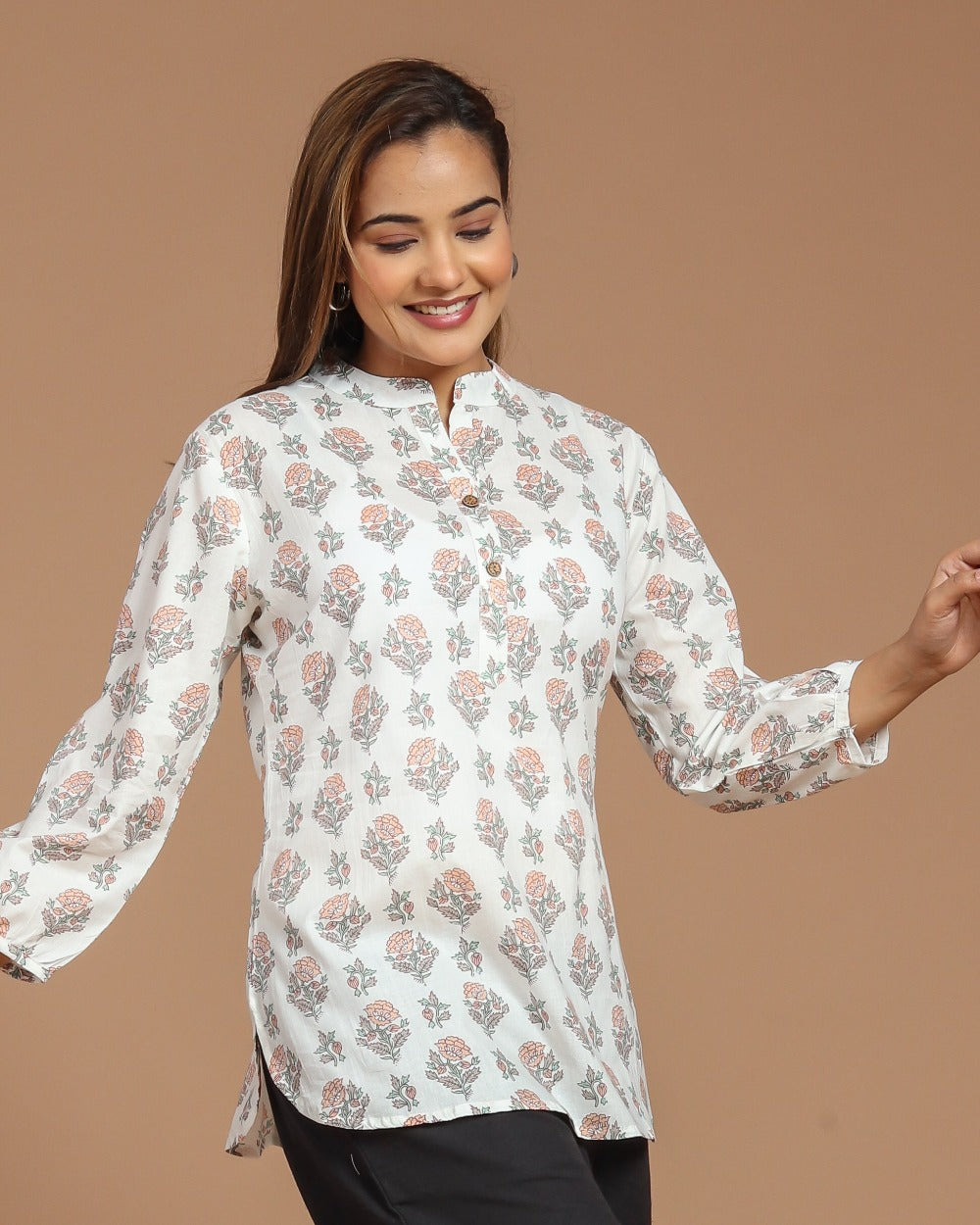Printed Short Kurti