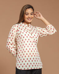 Printed Short Kurti