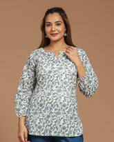Printed Short Kurti