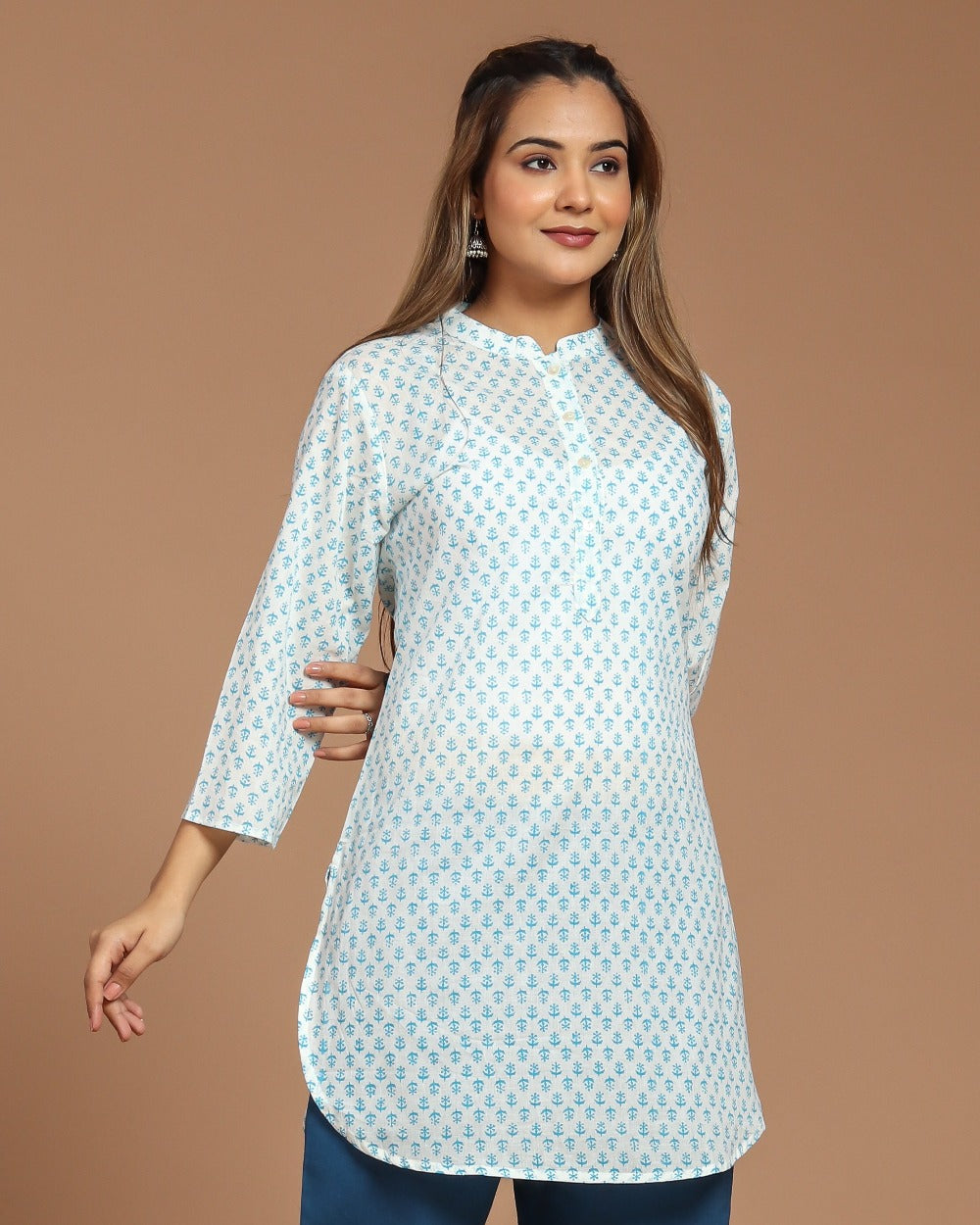 Block Printed Cotton Tunic