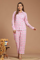 Geometrical Printed Co-Ord Set