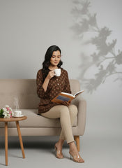 Cocoa Blossom Short Top