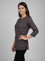 Midnight Marigold Short Top