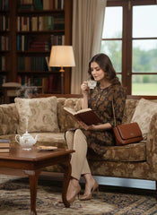 Rustic Bloom Cotton Short Top