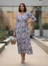 Neel Tara Chanderi Dress