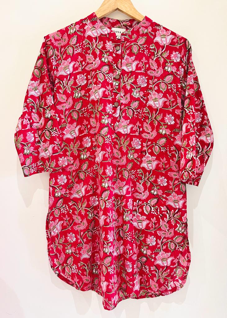 Block Printed Cotton Tunic