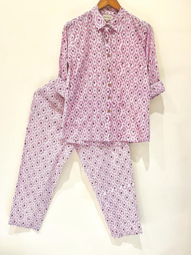 Ikkat Printed Co-Ord Set