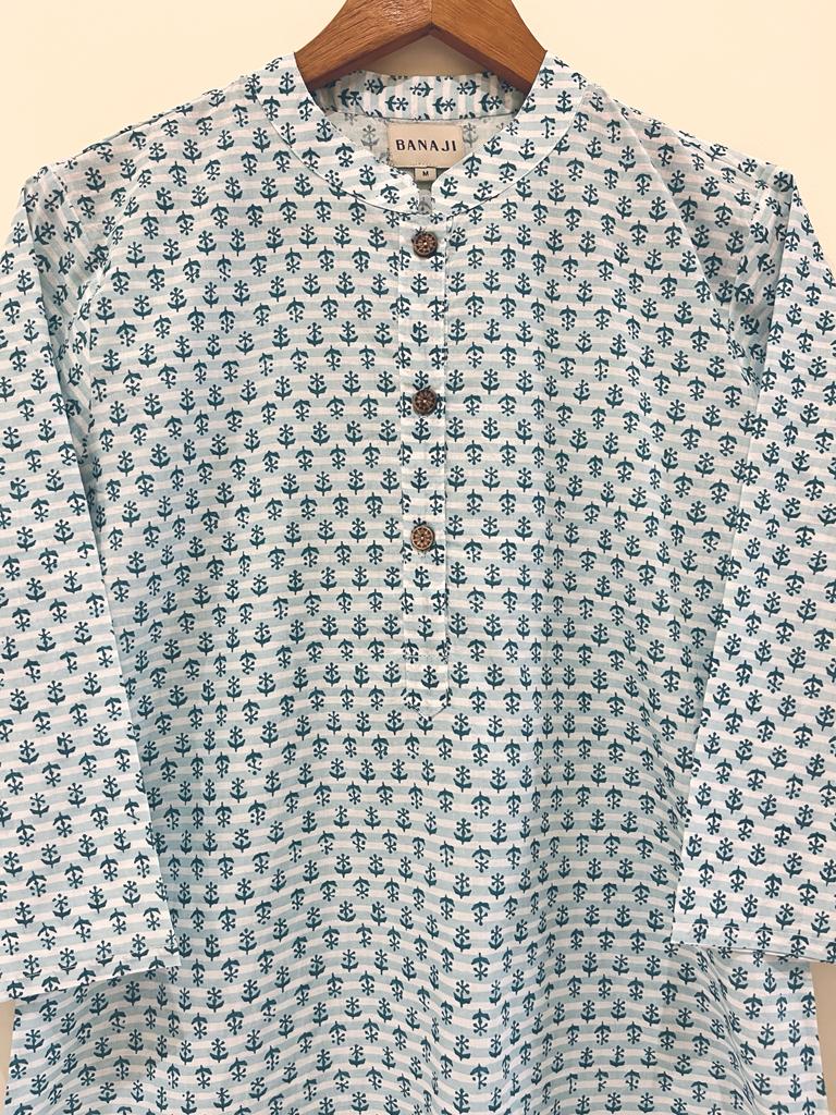 Block Printed Cotton Tunic