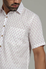 Cotton Printed Half Sleeve Shirt