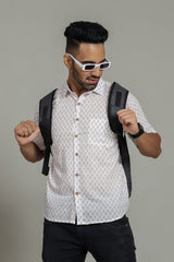 Cotton Printed Half Sleeve Shirt