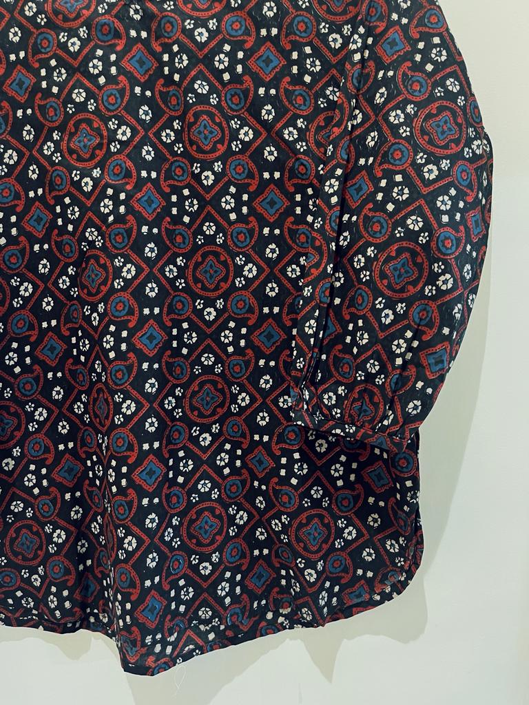 Printed Cotton Short Kurti