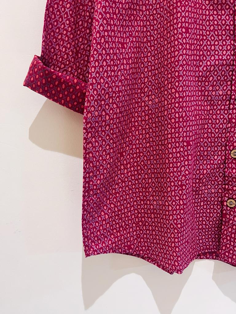 COTTON PRINTED FULL SLEEVE SHIRT