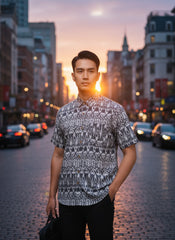 Cotton Printed Half Sleeve Shirt