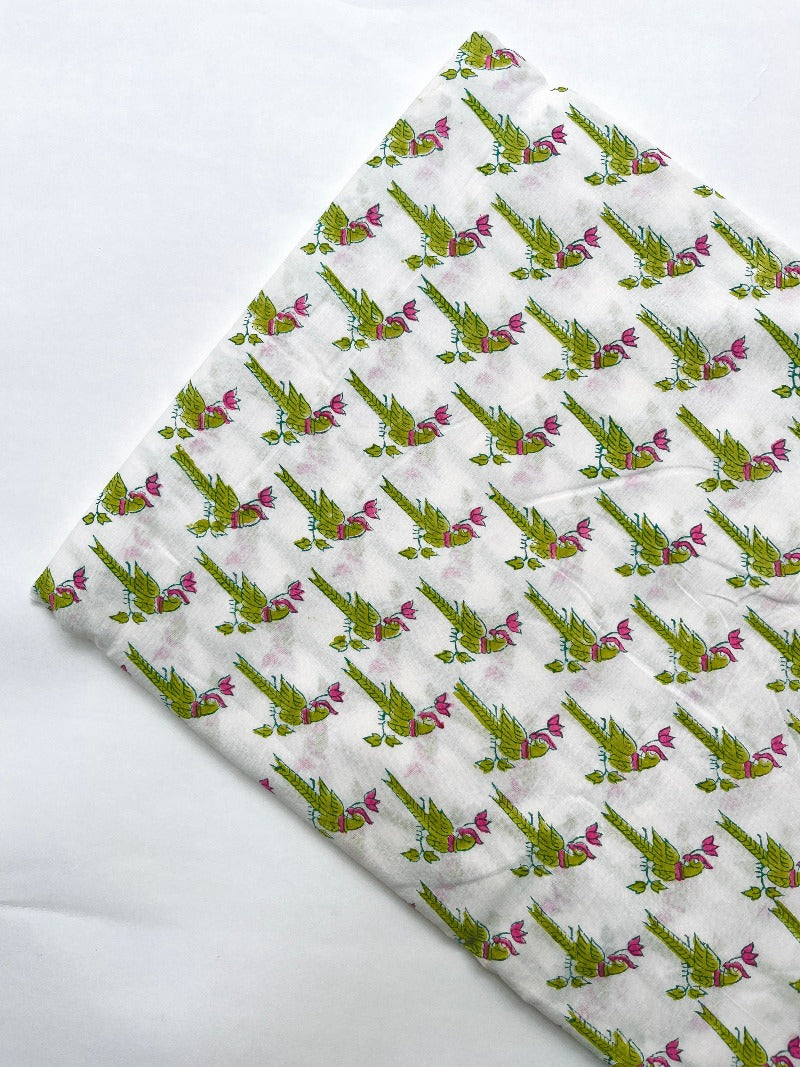 Cotton Block Printed Fabrics