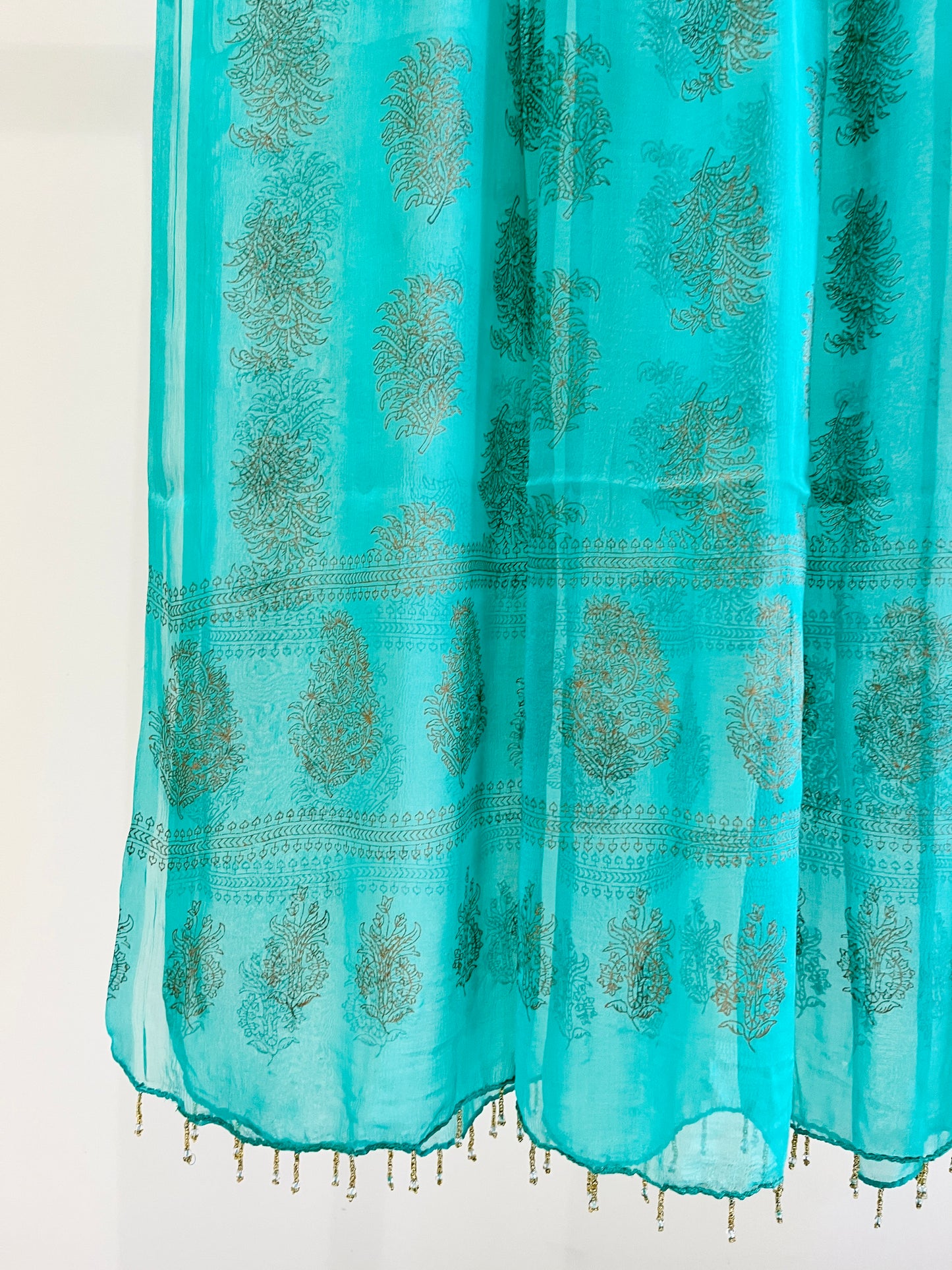 Chiffon Gold Printed Dupattas