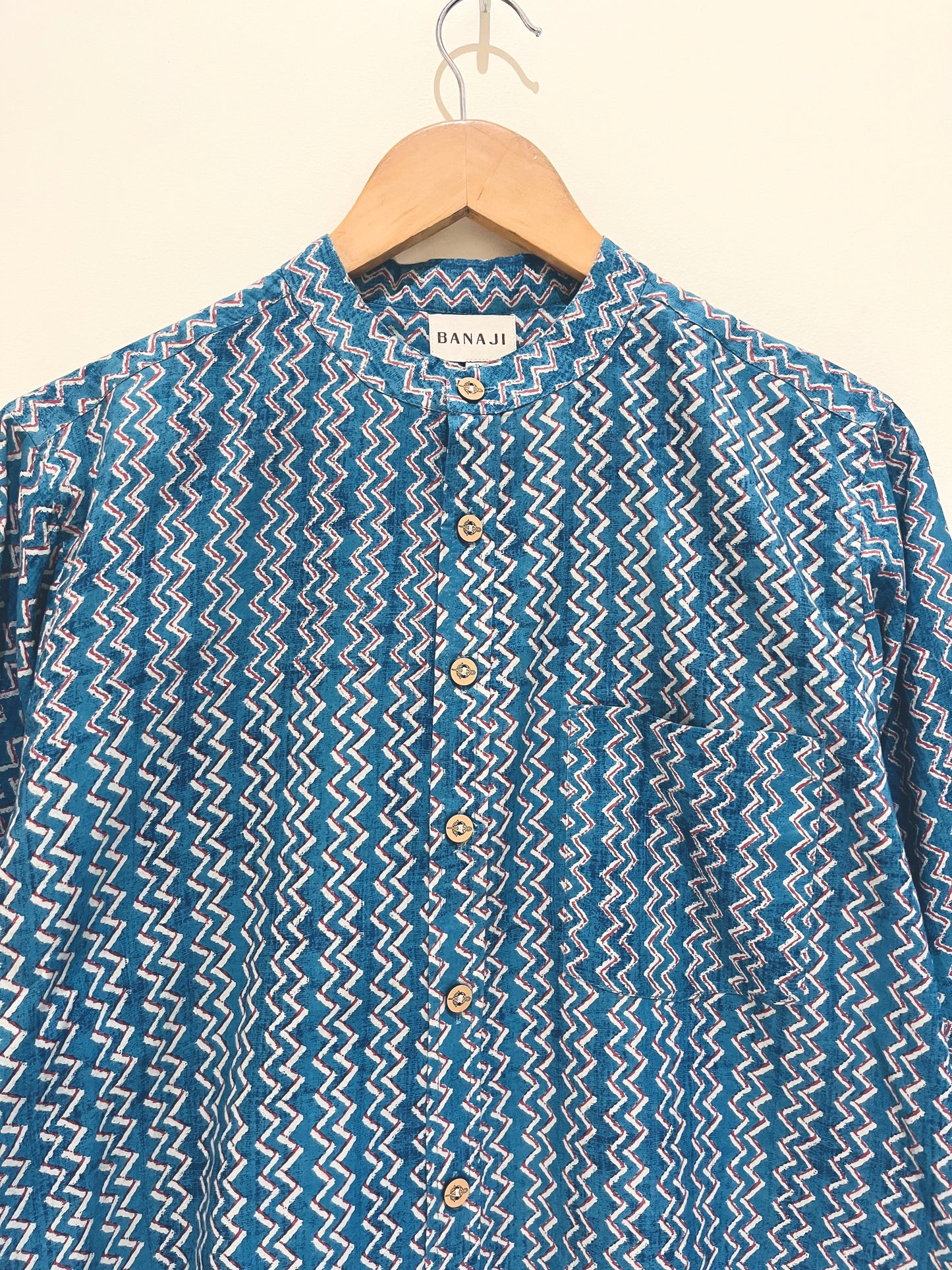 COTTON PRINTED FULL SLEEVE SHIRT
