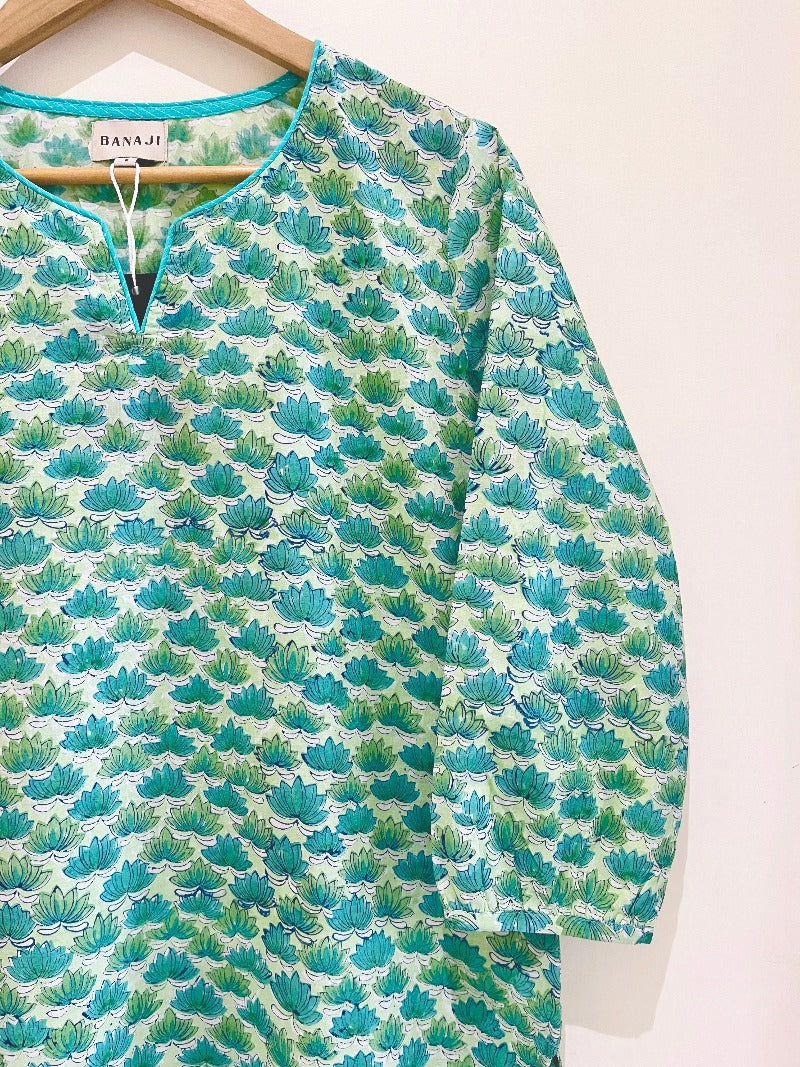 Printed Cotton Short Kurti