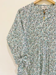 Block Printed Short Top
