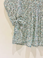 Block Printed Short Top