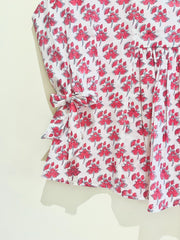 Block Printed Short Top