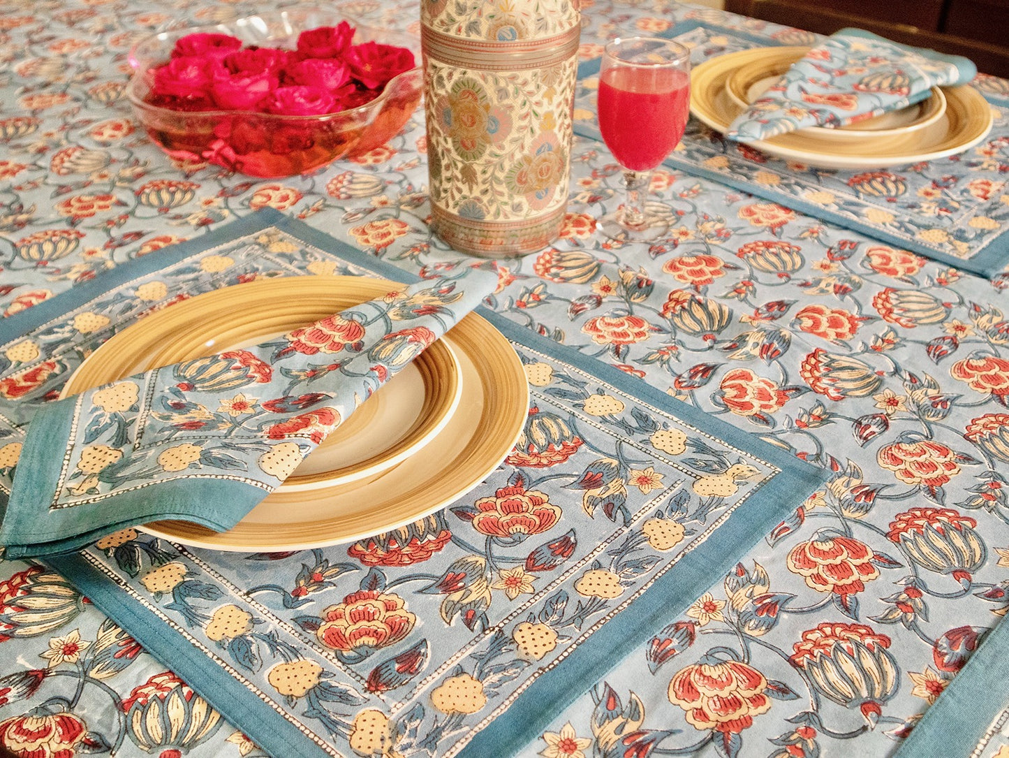 Aqua Marine Napkins & Placemats