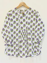 Block Printed Short Top