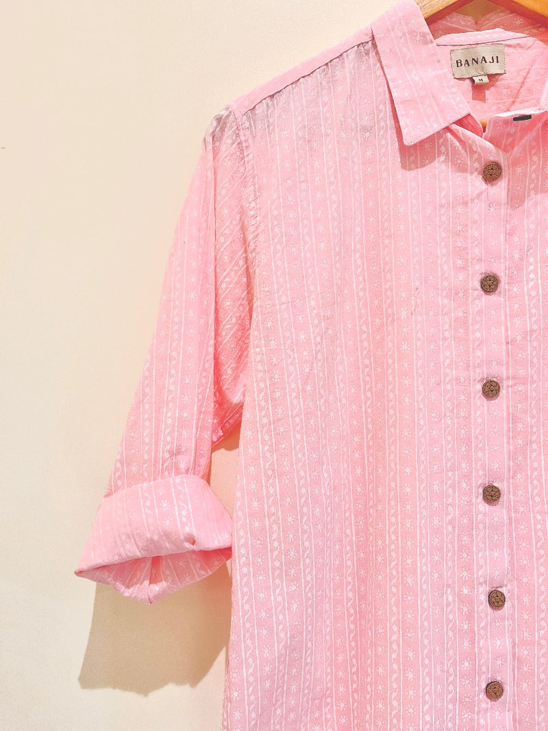 Pink Hues Delight Cotton Co-ord Set