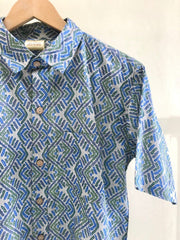 Cotton Printed Half Sleeve Shirt