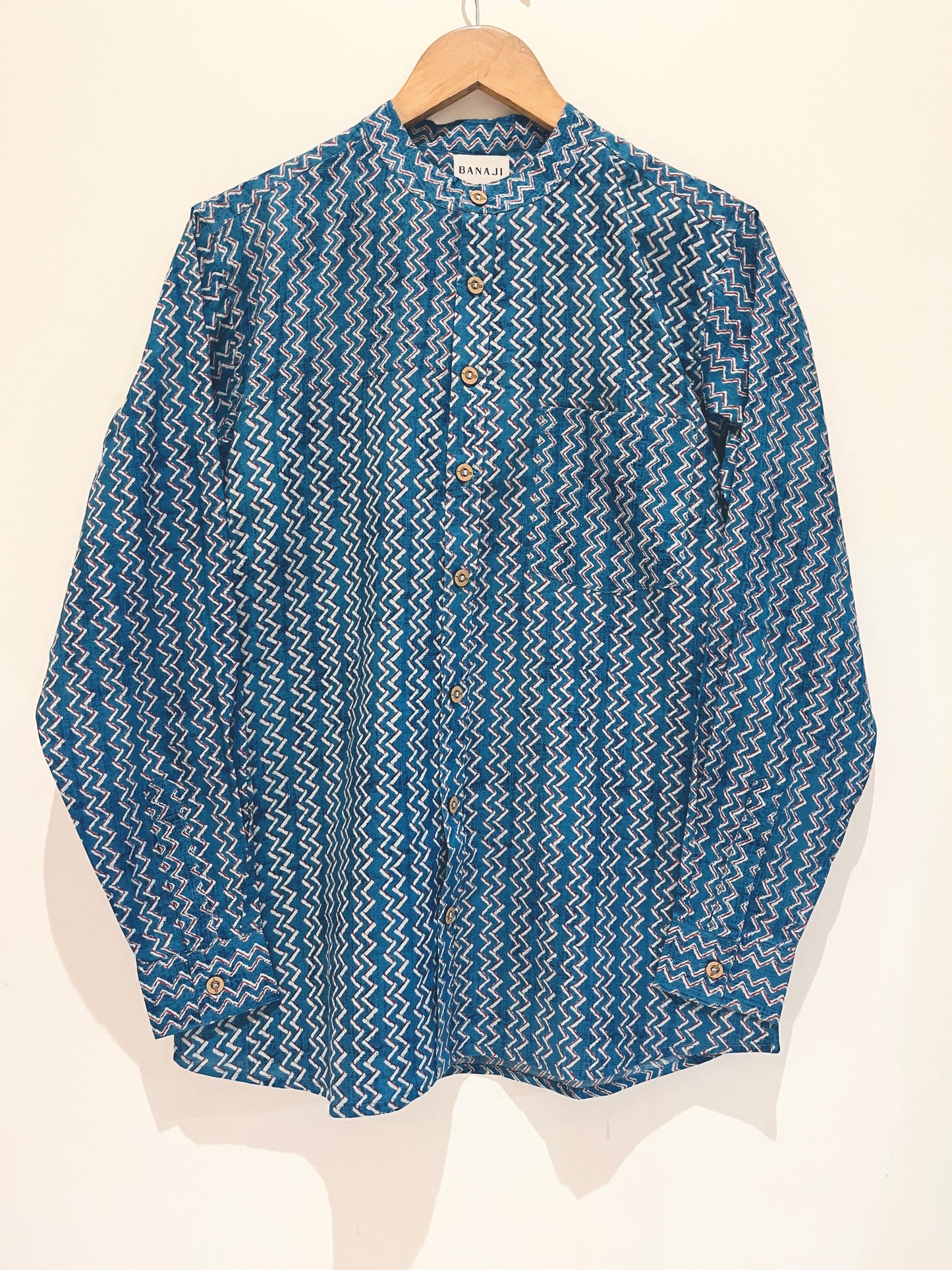 COTTON PRINTED FULL SLEEVE SHIRT