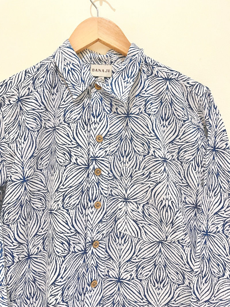 COTTON PRINTED FULL SLEEVE SHIRT