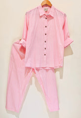 Pink Hues Delight Cotton Co-ord Set
