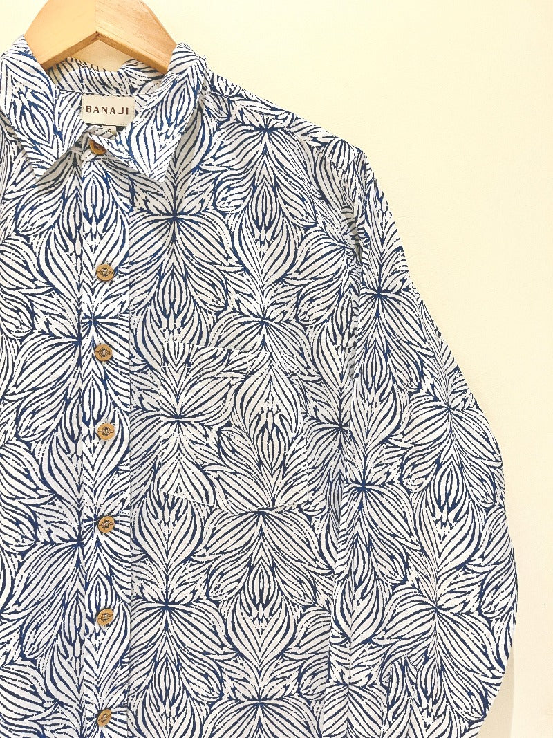 COTTON PRINTED FULL SLEEVE SHIRT