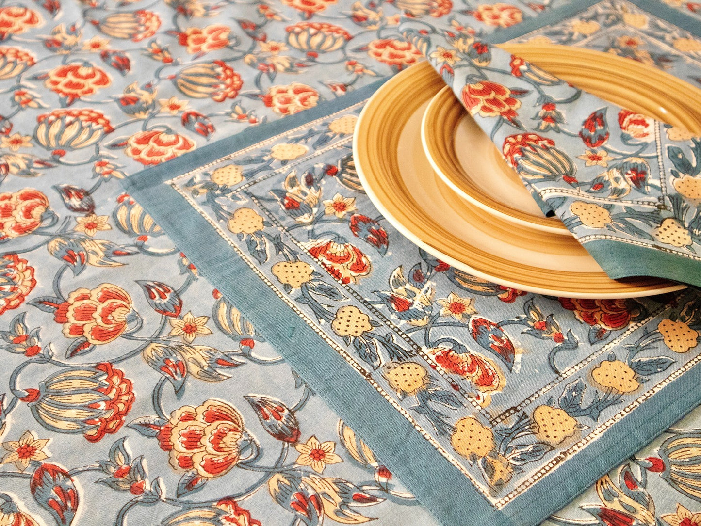 Aqua Marine Napkins & Placemats