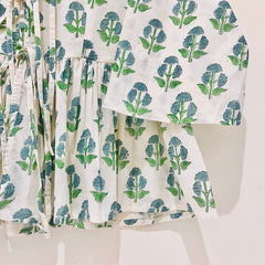Block Printed Short Top